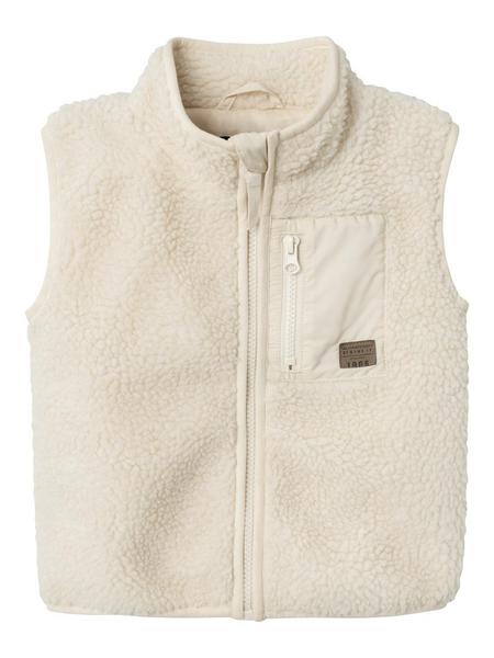 NMFMAGOT TEDDY VEST - 205617/Whitecap Gray