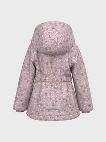 NMFMAXI JACKET MINI FLOWER - 184097/Deauville Mauv