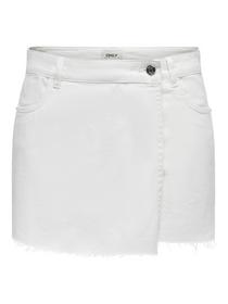 ONLTEXAS REG DNM SKORT BJ NOOS - 177991/White
