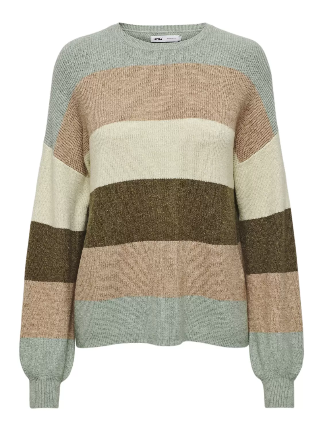 ONLATIA LIFE L/S STRIPE PULLOV KNT NOOS