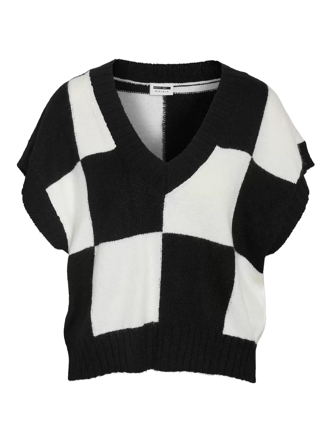 NMLENA S/L V-NECK KNIT LAB