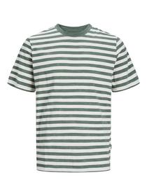 JORTAMPA STRIPE TEE SS CREW NECK