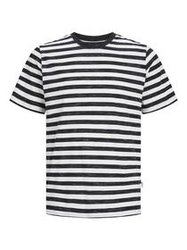 JORTAMPA STRIPE TEE SS CREW NECK