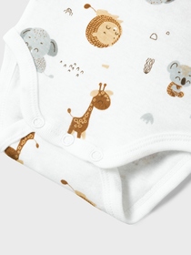 NBNBODY 2P SS BEIGE ANIMAL NOOS