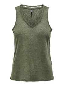 ONLPENNY S/L V-NECK TOP JRS