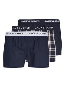 JACDYLAN WOVEN BOXERS 3 PACK