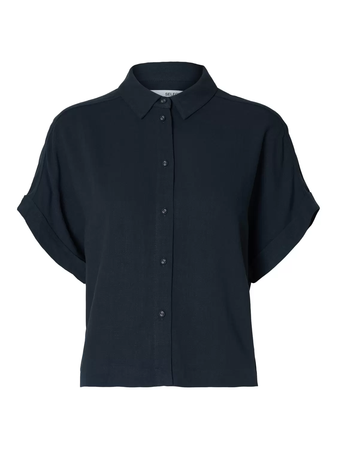 SLFVIVA SS CROPPED SUN SHIRT NOOS