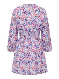 KOGVENEDA L/S O-NECK SHORT DRESS PTM