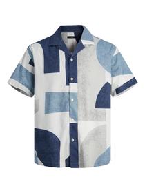 JPRBLACARNABY PRINT RESORT SHIRT S/S