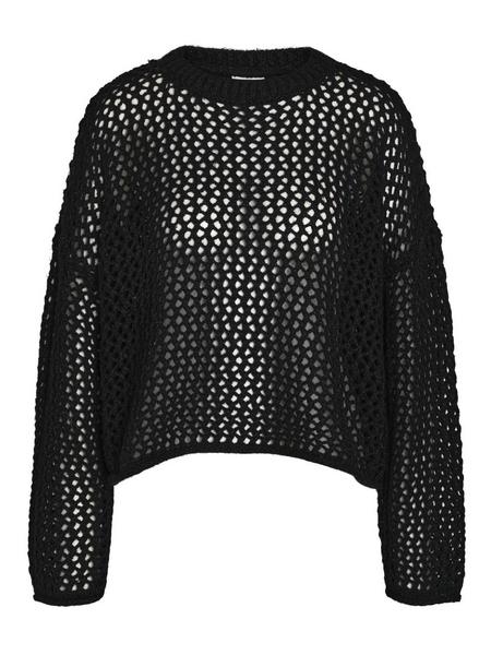 NMJUDEY L/S O-NECK KNIT FWD NOOS