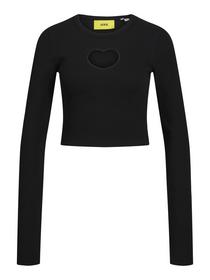 JXFILLIPA LS STR RIB TEE VT JRS