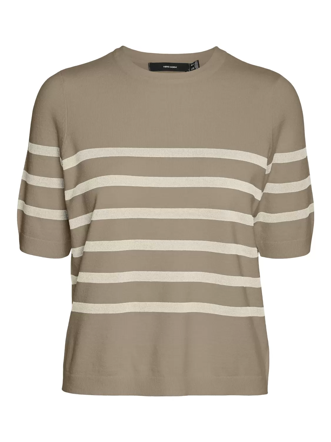 VMSABA PLAIN SS O-NECK PULLOVER GA female