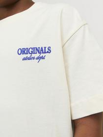 JORSANTORINI BACK TEE SS CREW NECK JNR