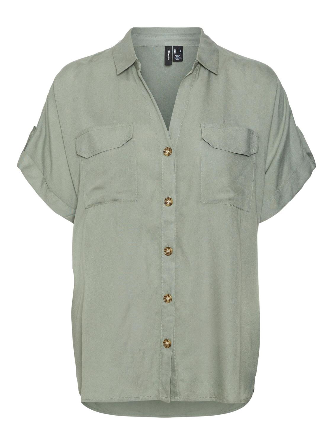 VMBUMPY SS SHIRT WVN NOOS female