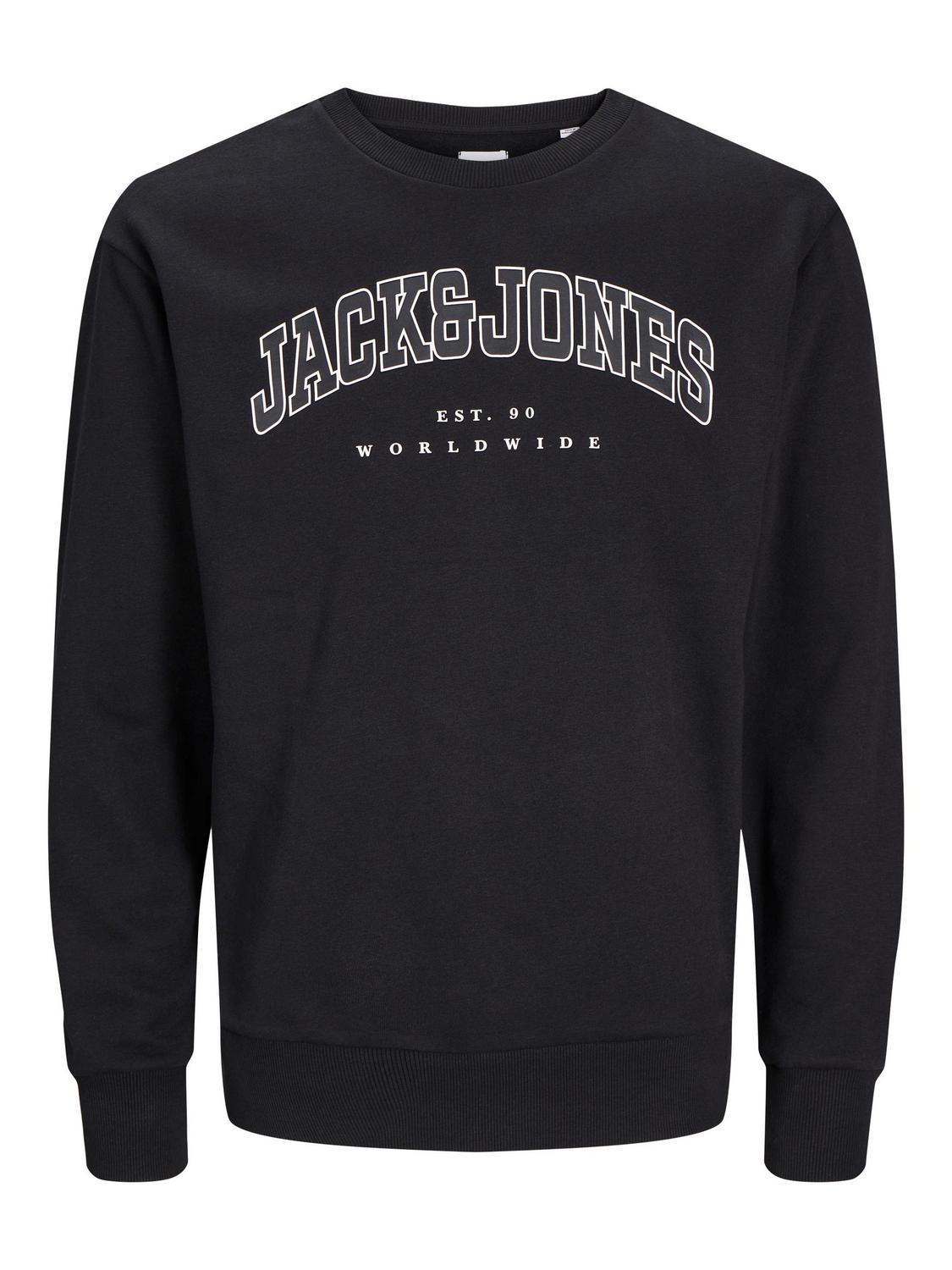 JACK & JONES JUNIOR Sweatshirt - Jjgeplas Crew Neck Für Teenager