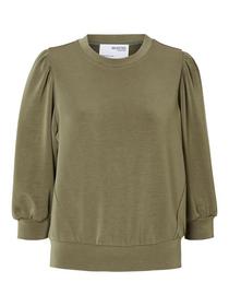 Puffärmel Sweatshirt
