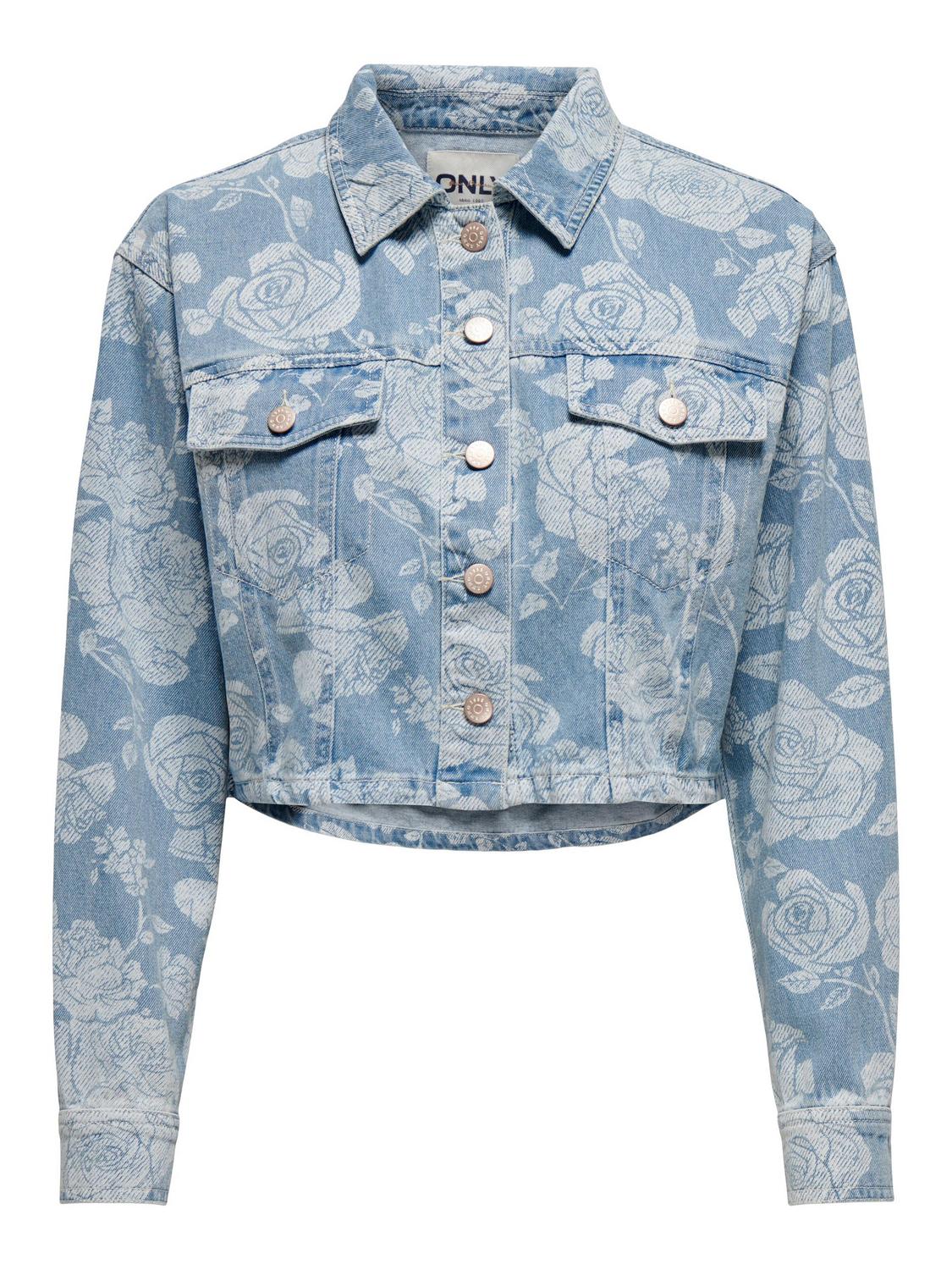 ONLZENDAYA LS CRP AOP DNM JACKET GUO