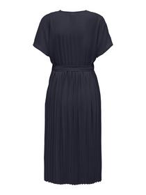 ONLSTACIA NICE SS PLISSE DRESS LIFE WVN