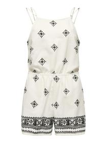 ONLCARO LINEN BL STRAP PLAYSUIT PNT