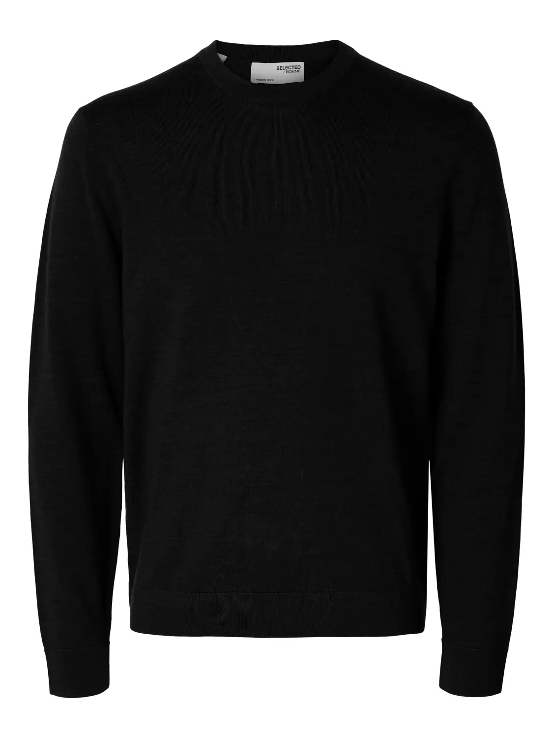 SLHTRAY LS KNIT MERINO CREW NECK NOOS