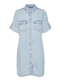 VMJENNIE SS SHORT DENIM DRESS GA NOOS
