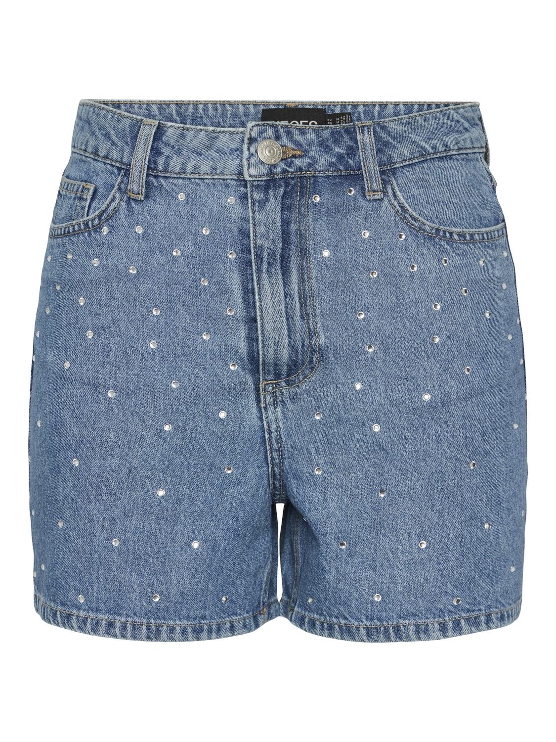 PCSKY HW RHINESTONE SHORTS female