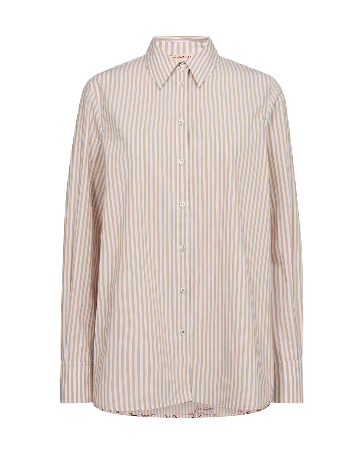 MMElinda Leafy Stripe Shirt
