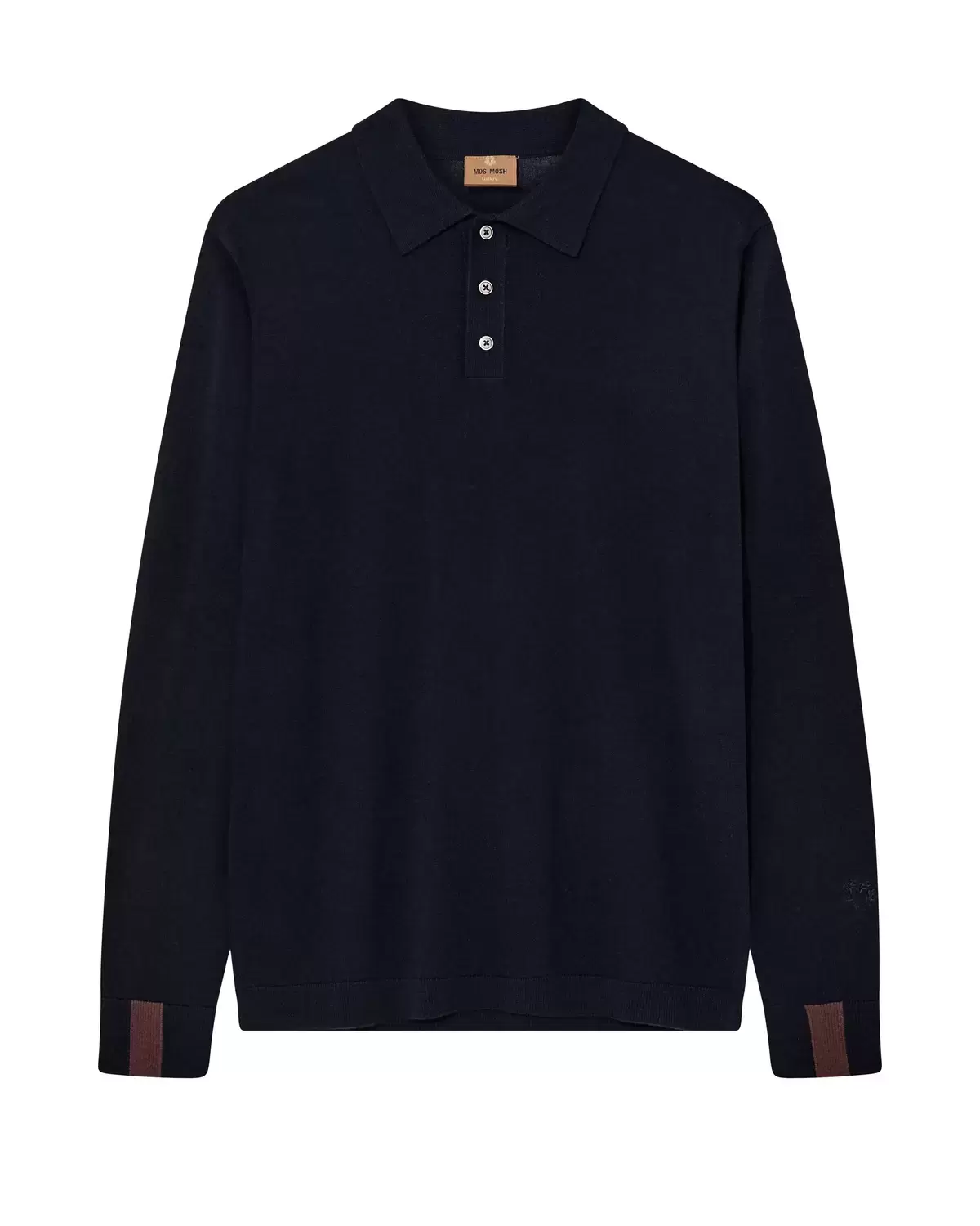 MMGAdam Soft LS Polo Knit male