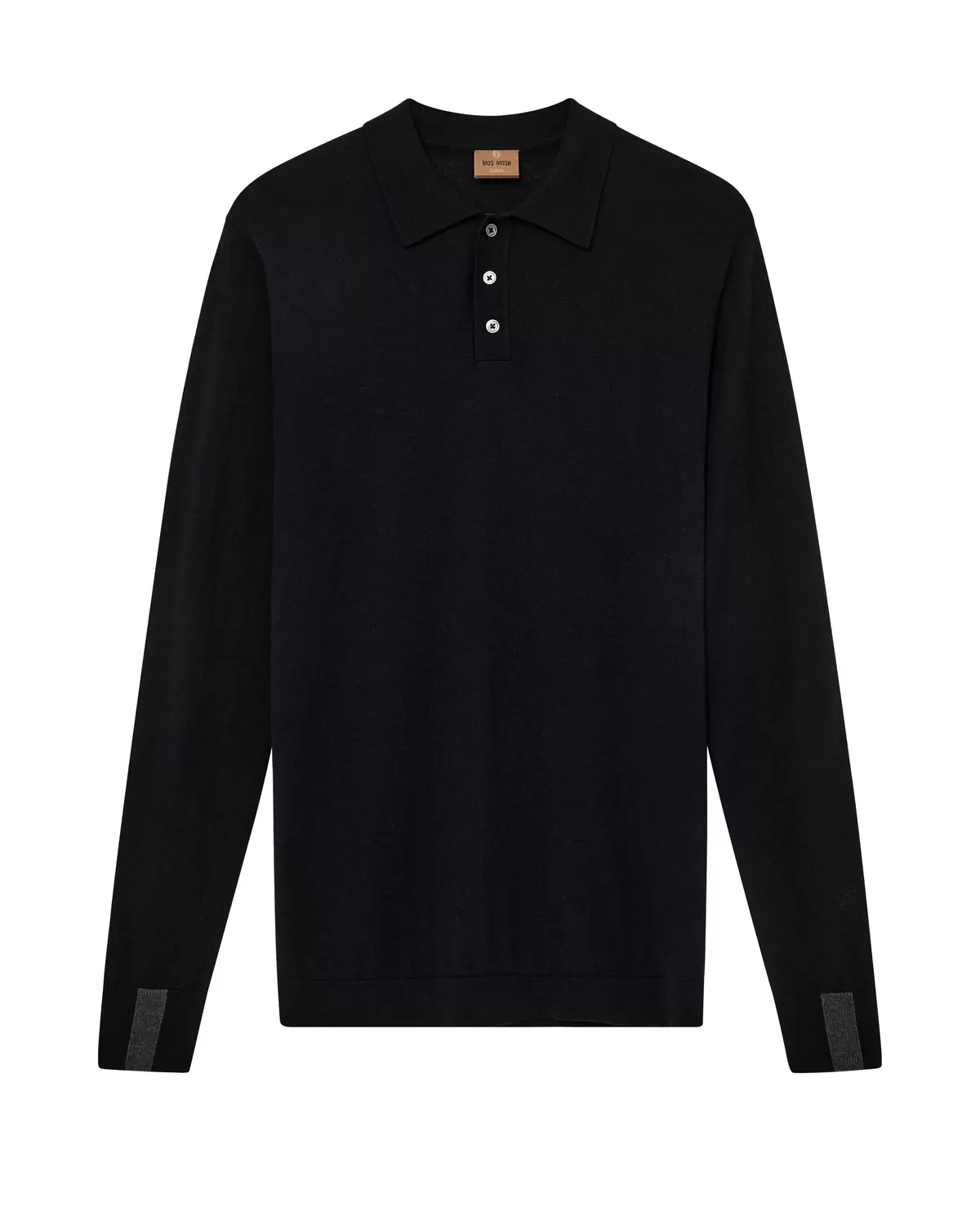 XXL MMGAdam Soft LS Polo Knit male