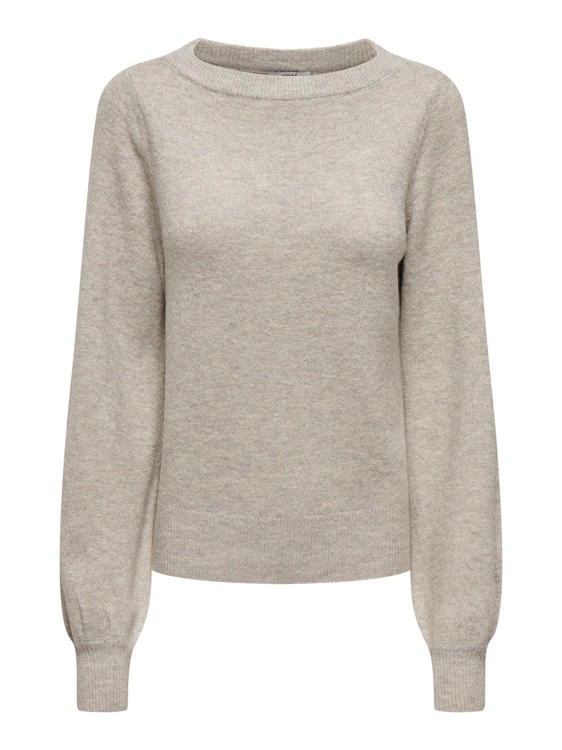 JDYRUE GLITTER L/ BOAT PULLOVE KNT female