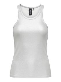 ONLLINDSAY VIOL METAL RIB TANKTOP X - 177931/Silve