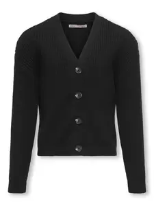 KOGMANDY LS SHORT BOXY CARDIGAN KNT NOOS