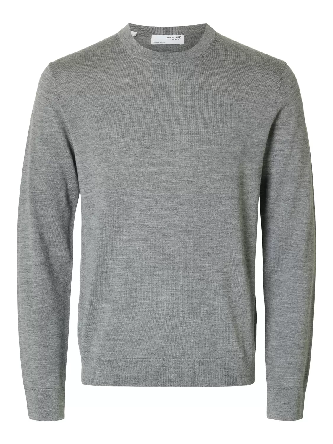 SLHTRAY LS KNIT MERINO CREW NECK NOOS