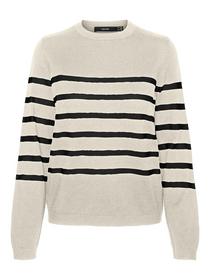 VMSABA PLAIN LS O-NECK PULLOVER GA - 222913001/Bir