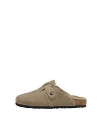 ONLRIVER TEDDY PU SUEDE MULE