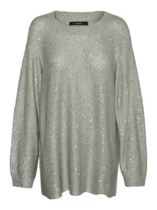 VMLEILANI NEW LS O-NECK LONG PULLOVER