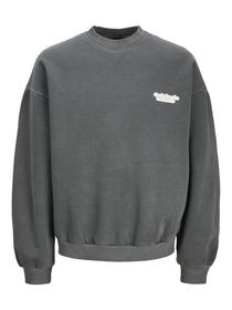 JORRIDGEWOOD WASH SWEAT CREW NECK - 176597/Iron Ga