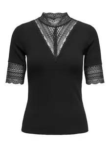 ONLTILDE HIGHNECK S/S TOP JRS NOOS