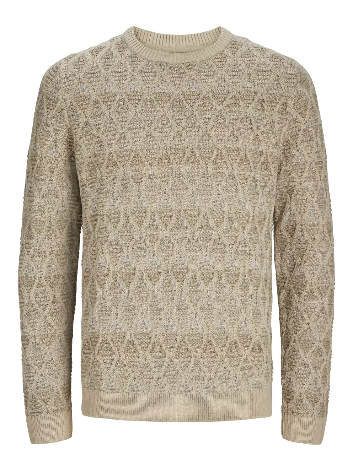 JPRBLUEDDIE KNIT STRUCTURE CREW NECK