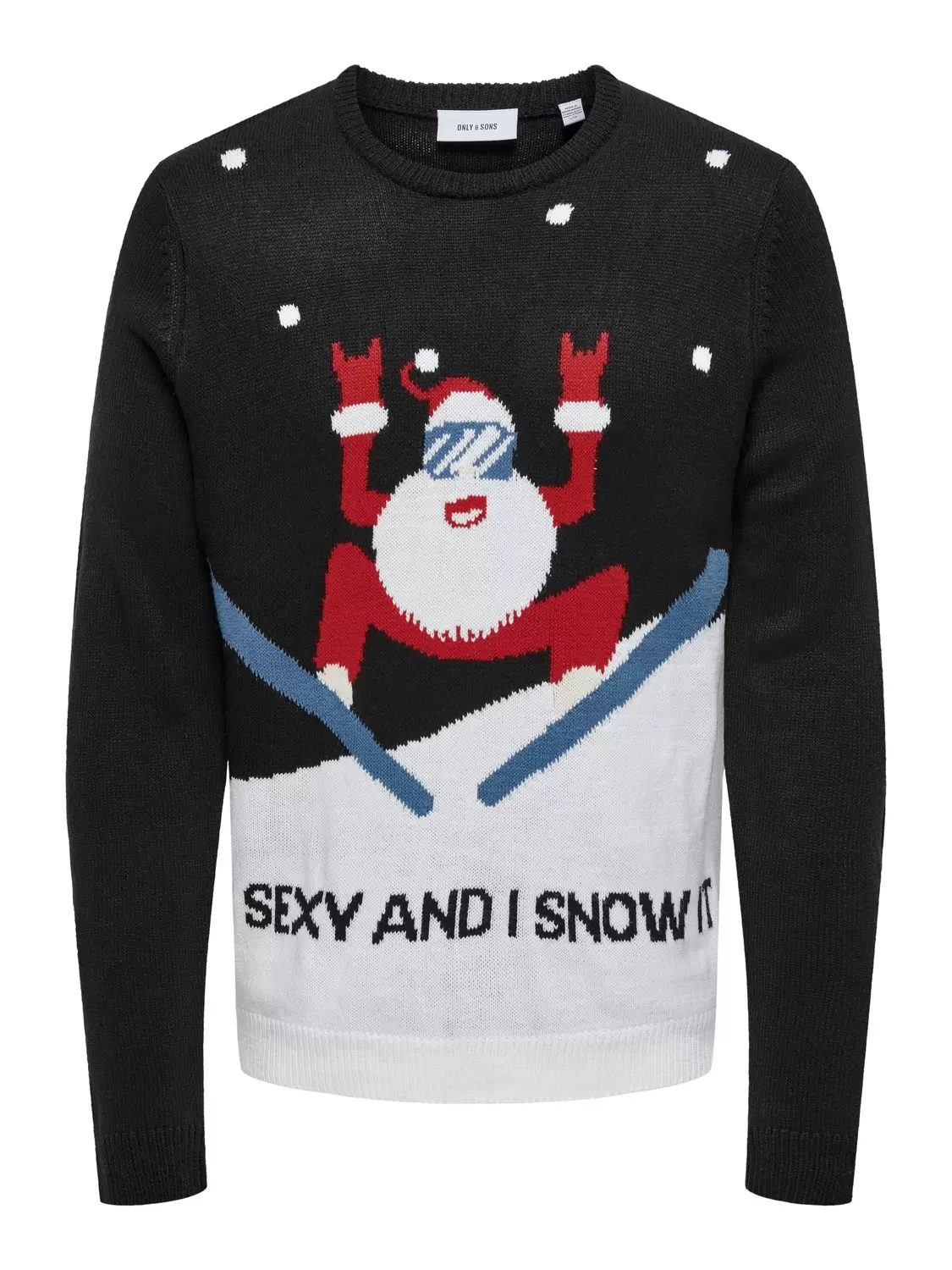 ONSXMAS REG 5 PLACEMENT CREW KNIT male