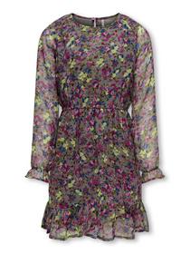 KOGRACHEL L/S AOP DRESS PTM
