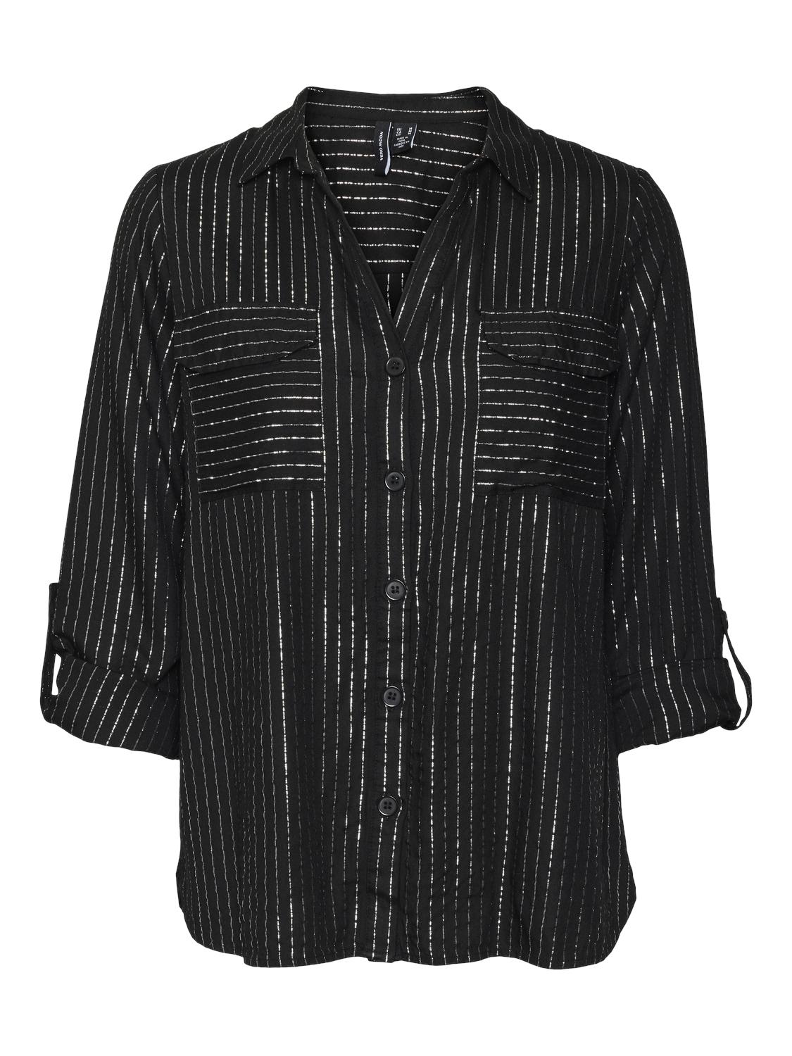 VMBUMPY LS GLITTER SHIRT WVN NOOS female