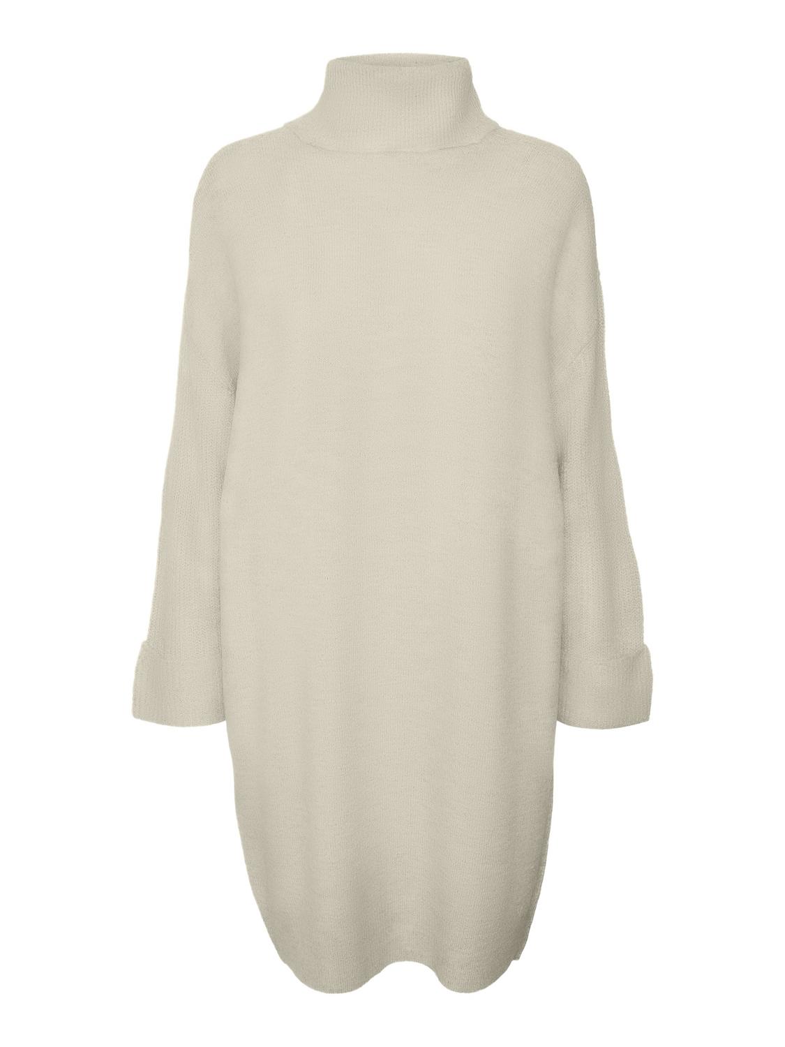 VJUPITER LS COWLNECK SHORT DRESS B feale