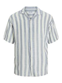 JJEENZO STRIPE RESORT SHIRT SS SN
