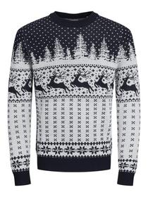 JJXMAS GABRIEL KNIT CREW NECK