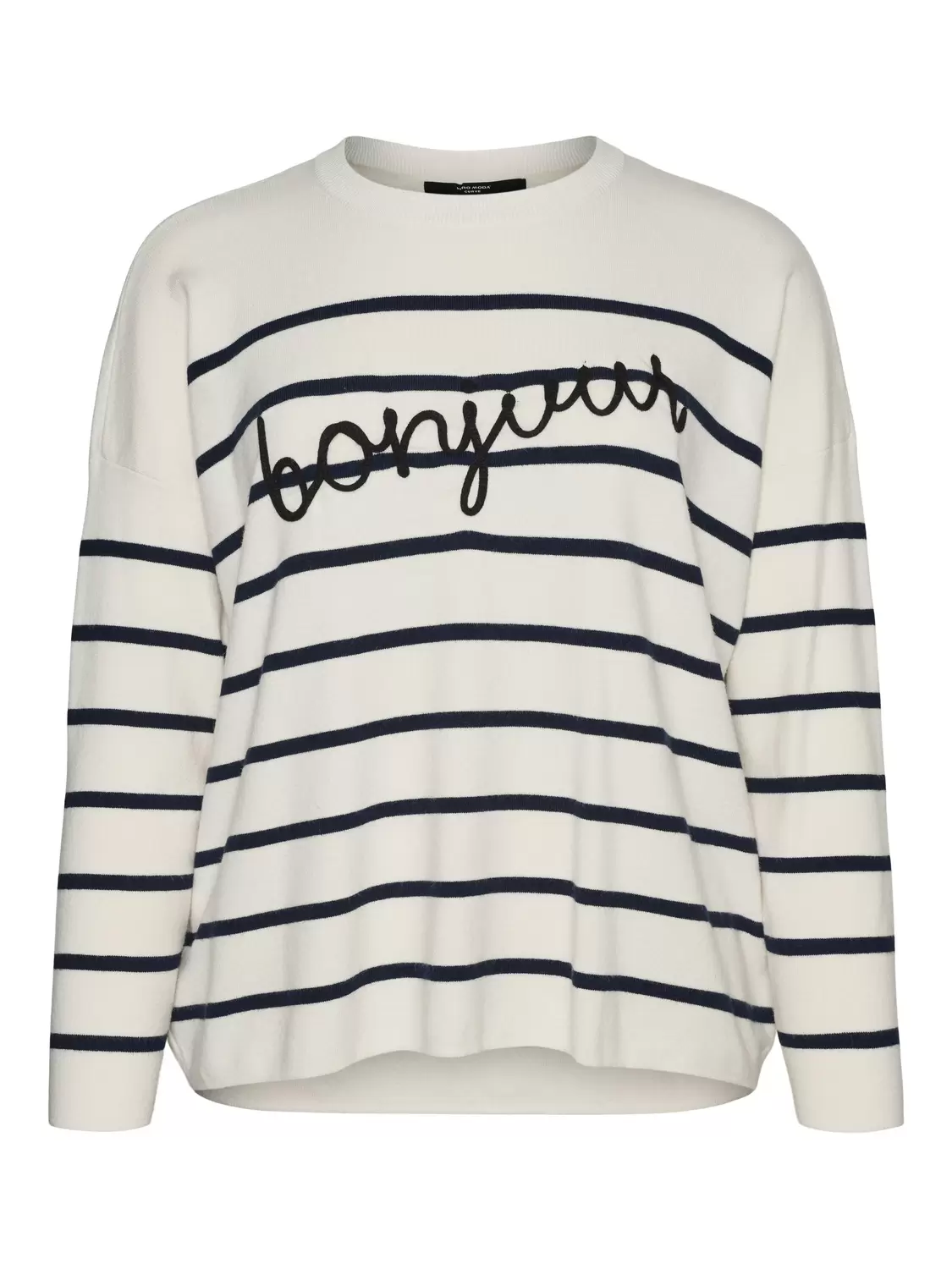 VMARIA BONJOUR LS O-NECK PULLOVER G