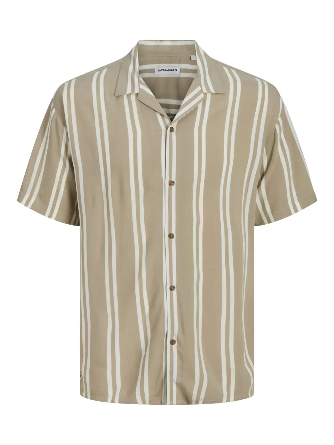 JJEJEFF STRIPE RESORT SHIRT SS JNR