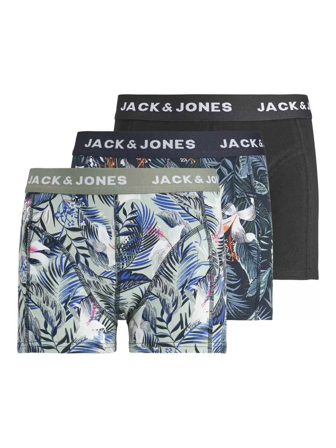 JACBRADY FLOWER TRUNKS 3 PACK JNR SN
