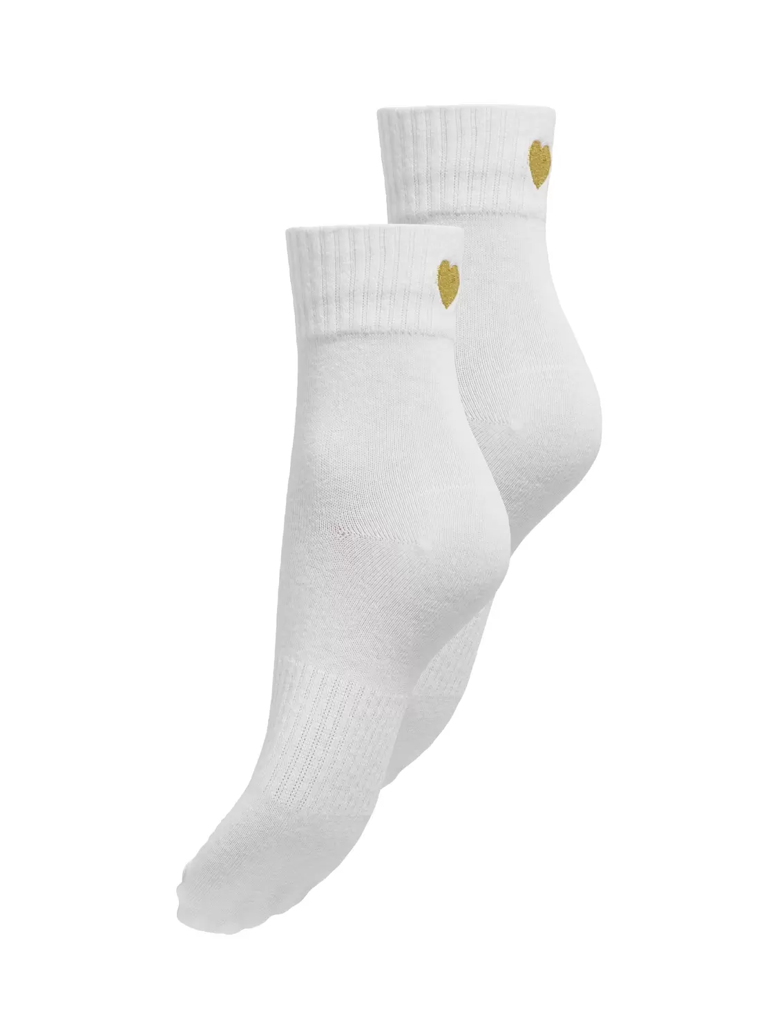 ONLEA LUREX HEART TENNIS SOCK 2-PACK ACC
