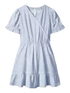 NKFFRIKALINA SS WRAP DRESS PB